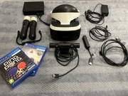 Play Station VR PS4/PS5 Move, Gry + Adapter PS5 / Komplet
