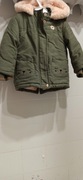 Kurtka dla dziewczynki parka kożuszek 12-18 86 cm