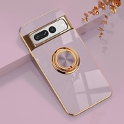 Plecki etui do Google Pixel 7 fiolet z pierścieniem