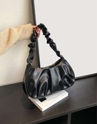 Minimalistyczna Czarna Torba Damska Modna Torebka