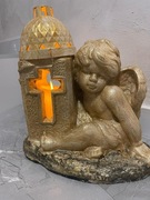 Anioł 35/30 malowany w kol.złoto