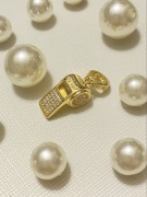 Charms Diamentowy gwizdek S925