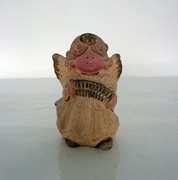 Figurka Anioł kremowy 