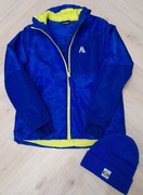 Zimowy zestaw kurtka spodnie rekawiczki narciarskie rozm 146 152