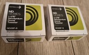 2szt. Dayton audio ND28 6 głośniki wysokotonowe jedwabne diy morel