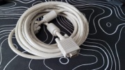 Kabel Monitorowy VGA (D-Sub) 5 Metrów nie używany