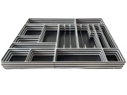 Organizer na sztućce Dopasowany wymiar Na zamówienie Druk3D