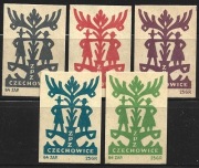 ETYKIETY - WYCINANKI LUDOWE LATA 50 - TE