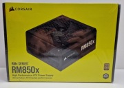 NOWY ZASILACZ CORSAIR RM850X 850W 80 PLUS GOLD - CZARNY W PEŁNI MODULARNY
