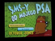 October Jones: "SMS-y od mojego psa" wyd. Bukowy Las 2014