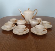 Serwis kawowy Janka z Chodzieży projekt z PRL