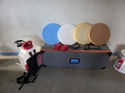 Zacieraczka do tynków z podajnikiem akumulatorowym minova kd5330 rokomat 