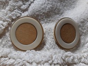 Okrągłe kolczyki w stylu retro Reserved