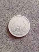 Moneta 1 zł 1968 r rzadka