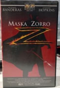 Maska Zorro kaseta  VHS