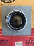 Fujinon W S 210mm f/5.6 obiektyw wielki format 8x10 5x7 4x5 migawka Seiko