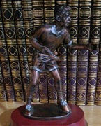 Puchar statuetka w zawodach tenisa stołowego