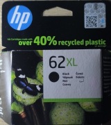 HP 62XL oryginalny wkład atramentowy czarny XL