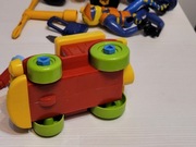 Klocki plastikowe na śrubki do kręcenia 