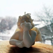 Świeczka sojowa Aniołek, naturalne świeczki Anioł