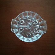 Tacka na przekąski Szkło kryształowe Średnica 17cm