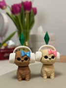 Kot The Sims – figurka 3D , ruchoma głowa z pumbonem