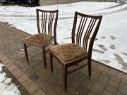 Krzesła Art-Deco bukowe