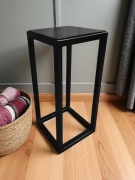 CZARNY KWIETNIK METALOWY LOFT stojący Stalowyart