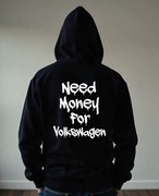 Męska Czarna Bluza M Need Money For Volkswagen