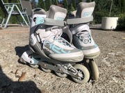  Spokey, Łyżworolki PRIME PRO ki WH/TQ,