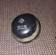 Zabytkowy filtr kwarcowy Telefunken 353 kHz