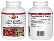 Żurawina Natural Factors CranRich Super Strength 500 mg 180 kapsułek