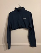 Krótki czarny polar bluza XS S The North Face 