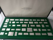 Franklin Mint - Największe Banknoty świata - srebro  - komplet 