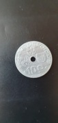 Belgia 10 centymów 1945 rok ( Q,E )