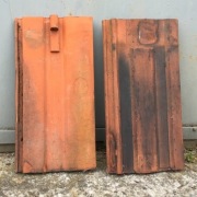 STARA, ANTYCZNA DACHÓWKA CERAMICZNA