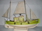 Model kutra rybackiego JAS-8 żaglowca KUTER RYBACKI XXL