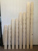 Sztachety Drewniane Balaski 80cm 90cm 100cm 120cm 150cm Sztacheta Drewniana