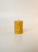 Naturalna świeczka z wosku pszczelego