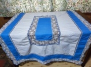 Obrus z koronką 140x110