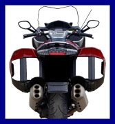 BMW K 1600 GT GTL naklejki odblaskowe na kufry 