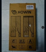 Moskitiera przeciw owadom na drzwi balkonowych  czarna 