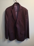 Marynarka BYTOM 176/104 | 100% Wełna Super 120's Zignone | Granatowa