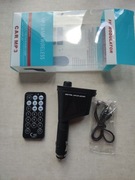 Transmiter FM MP3 Player Nowy + Pilot
