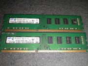 Pamięć RAM Samsung 8GB (2x4GB) DDR3 1333MHz | Zestaw Dual Channel
