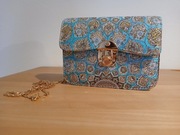 Ozdobna elegancka torebka turecka haftowana Nowa