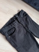 Męskie czarne jeansy H&M Slim Fit | Rozmiar 34