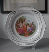 Carl Schumann Bavaria. Talerz dekoracijny ścienny. 