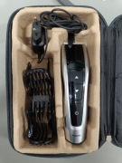 Trymer / maszynka do strzyżenia PHILIPS – zestaw z nasadkami i etui