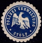 Zalepki - Stolp - Słupsk  Nr 369 Polizei